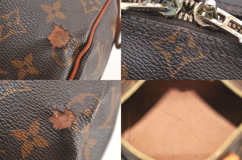 Louis Vuitton Monogram Speedy Bandouliere 25 Handbag M40390 LV 4195n
