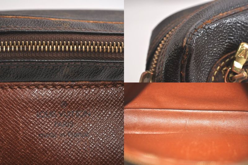 Louis Vuitton Monogram Marly Dragonne GM M51825 Clutch Bag Junk 4199n