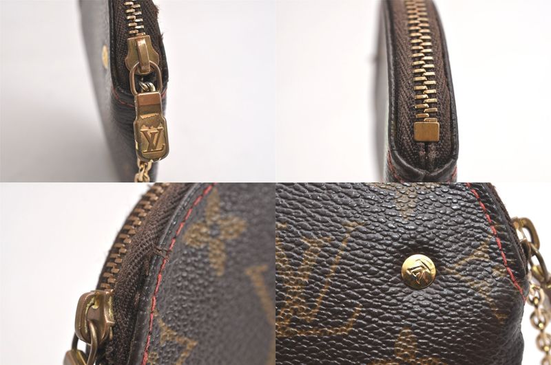 Louis Vuitton Monogram Cherry Porte Monet Ron Coin Purse M95043 LV 4206n