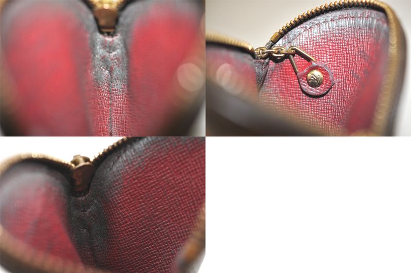 Louis Vuitton Monogram Cherry Porte Monet Ron Coin Purse M95043 LV 4206n