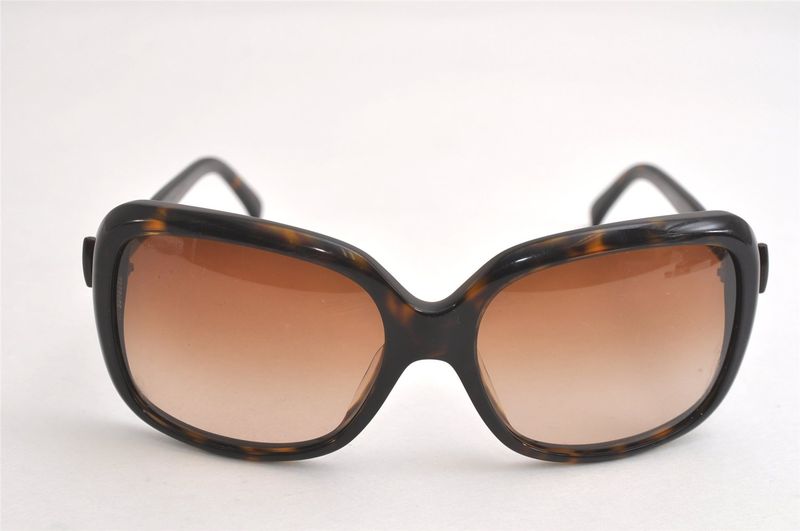 Chanel Sunglasses In Tortoiseshell CC Logo Coco Mark Brown 4215n