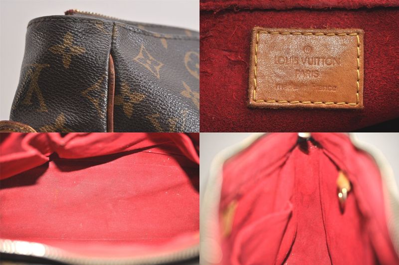 Louis Vuitton Monogram Vivacite GM Shoulder Bag M51163 LV 4220n