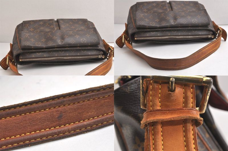 Louis Vuitton Monogram Vivacite GM Shoulder Bag M51163 LV 4220n