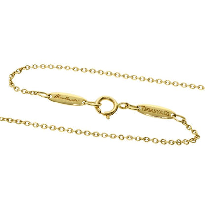 Tiffany & Co Open Heart Necklace 18K Yellow Gold Ladies