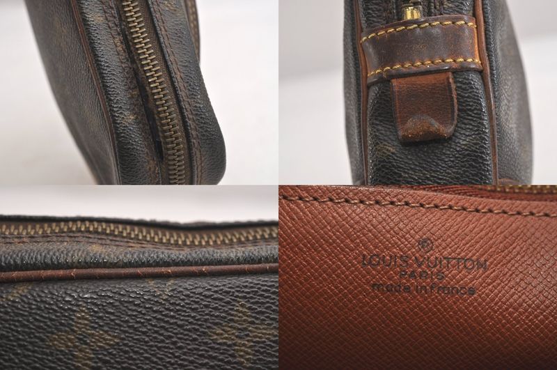 Louis Vuitton Monogram Marly Dragonne GM M51825 Clutch Bag Junk 4227n