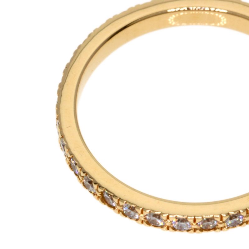 Tiffany & Co Novo Full Circle Diamond Ring 18K Pink Gold Ladies