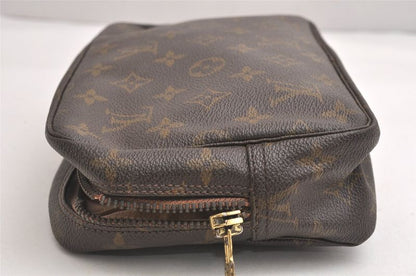 Louis Vuitton Monogram Trousse Toilette 23 Clutch Bag M47524 LV Junk 4236n