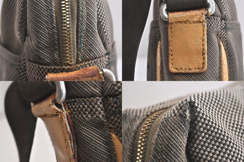 Louis Vuitton Damier Jean Citadin MM Shoulder Bag M93040 Brown 4237n