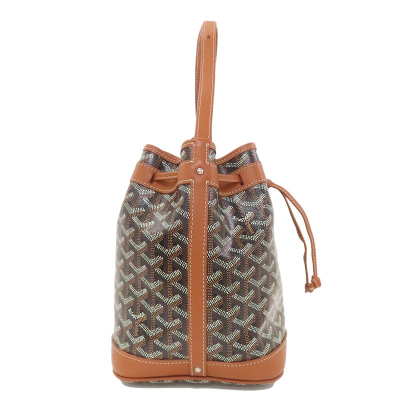 Goyard Petite Flo Bucket Shoulder Bag PVC Women