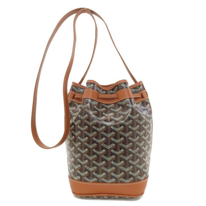 Goyard Petite Flo Bucket Shoulder Bag PVC Women