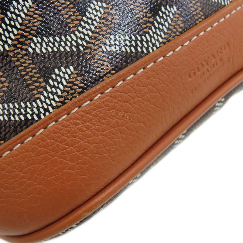 Goyard Petite Flo Bucket Shoulder Bag PVC Women