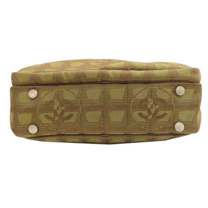 Chanel New Travel Line 2WAY Handbag Nylon Ladies