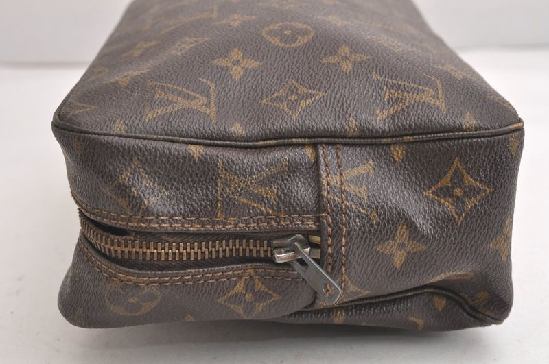 Louis Vuitton Monogram Trousse Toilette 28 Clutch Handbag Old Shape 4241n