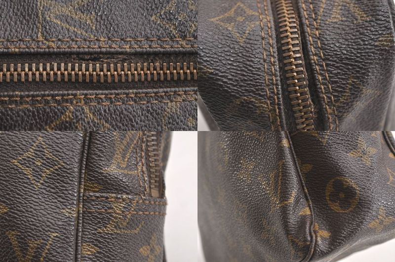 Louis Vuitton Monogram Trousse Toilette 28 Clutch Handbag Old Shape 4241n