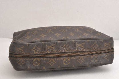Louis Vuitton Monogram Trousse Toilette 28 Clutch Handbag Old Shape 4241n