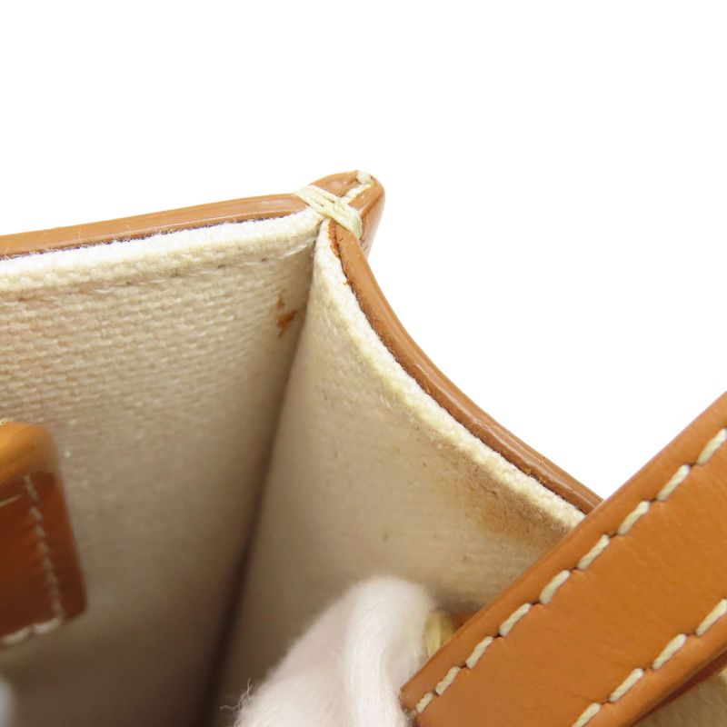 Celine Mini Vertical Cabas 2WAY Handbag Canvas Women