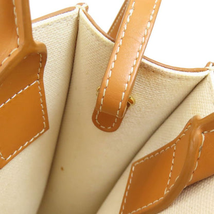 Celine Mini Vertical Cabas 2WAY Handbag Canvas Women