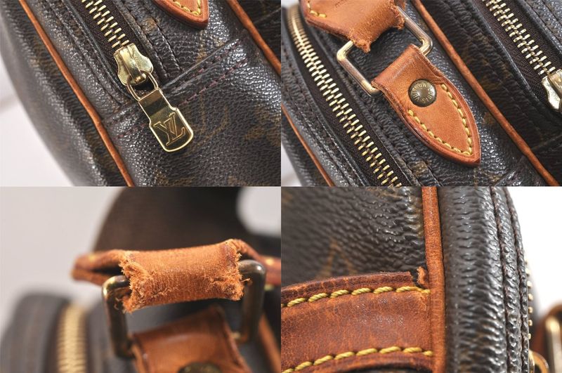 Louis Vuitton Monogram Reporter PM Shoulder Cross Bag M45254 LV 4245n