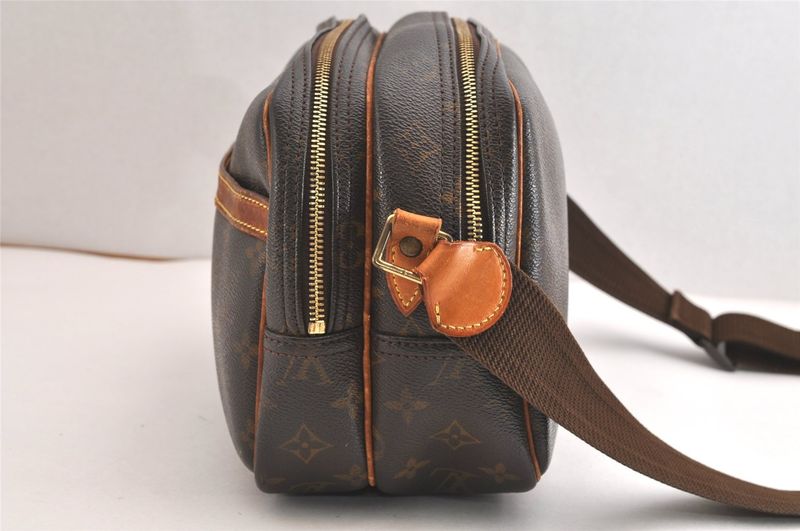 Louis Vuitton Monogram Reporter PM Shoulder Cross Bag M45254 LV 4245n