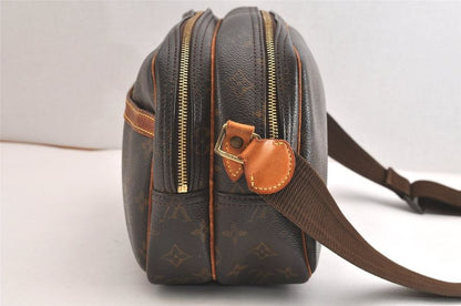 Louis Vuitton Monogram Reporter PM Shoulder Cross Bag M45254 LV 4245n