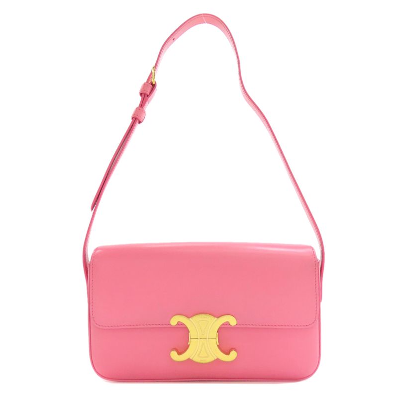 Celine Triomphe Handbag Calf Women