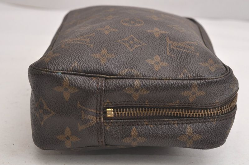 Louis Vuitton Monogram Trousse Toilette 23 Clutch Bag M47524 LV Junk 4246n