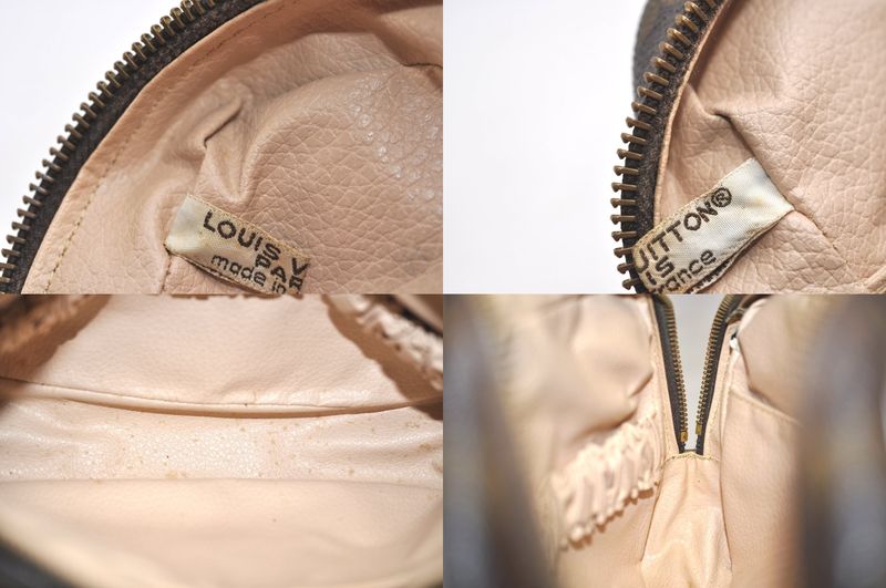 Louis Vuitton Monogram Trousse Toilette 23 Clutch Bag M47524 LV Junk 4246n