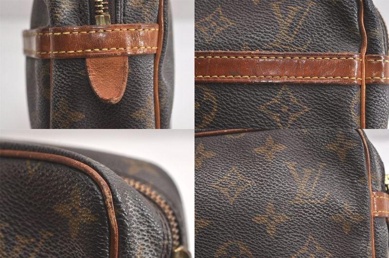 Louis Vuitton Monogram Compiègne 23 Clutch Handbag M51847 LV 4248n