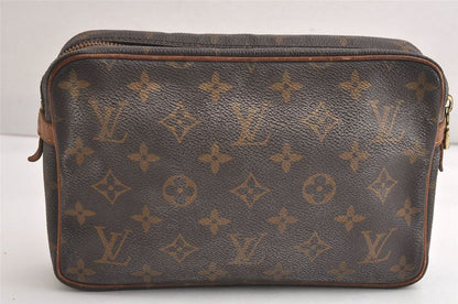 Louis Vuitton Monogram Compiègne 23 Clutch Handbag M51847 LV 4248n