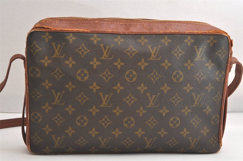 Louis Vuitton Monogram Sac Bandouliere 35 Shoulder Cross Bag LV 4252n