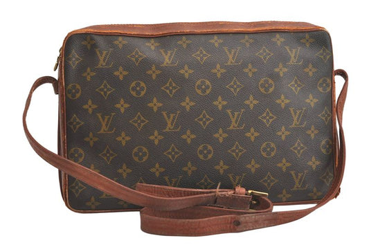 Louis Vuitton Monogram Sac Bandouliere 35 Shoulder Cross Bag LV 4252n