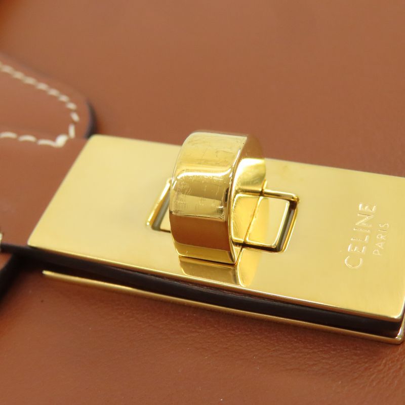 Celine Caisse Teen Soft Shoulder Bag Calf Women