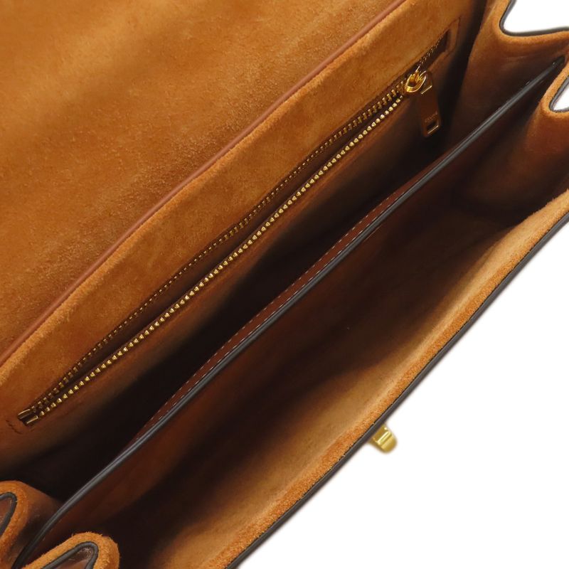 Celine Caisse Teen Soft Shoulder Bag Calf Women