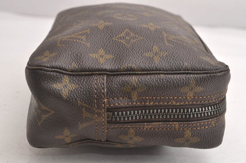 Louis Vuitton Monogram Trousse Toilette 23 Clutch Handbag M47524 LV 4253n