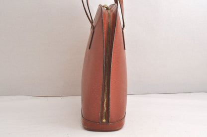 Louis Vuitton Epi Le Sac Shoulder Tote Bag Brown M52283 LV 4255n