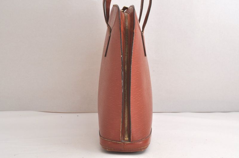 Louis Vuitton Epi Le Sac Shoulder Tote Bag Brown M52283 LV 4255n