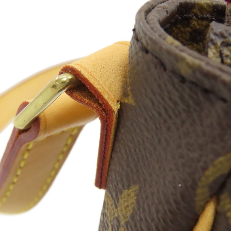 Louis Vuitton M51165 Vivacite PM Shoulder Bag Monogram Canvas Women