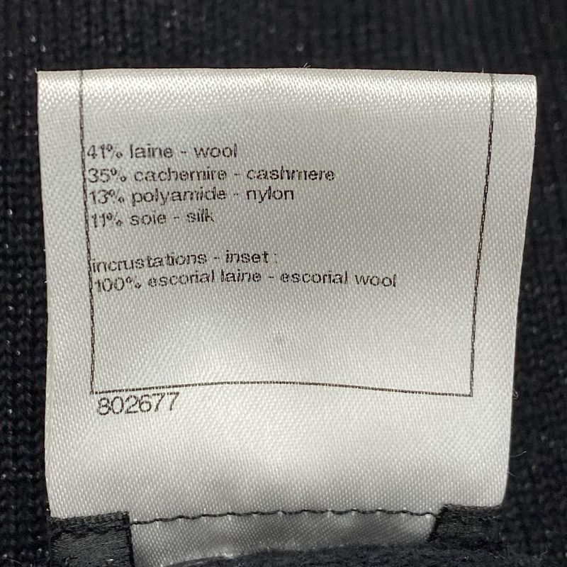 Chanel Dress Size 38 M Women - P44599 Black Long Sleeves Knee Length 2012 Knit