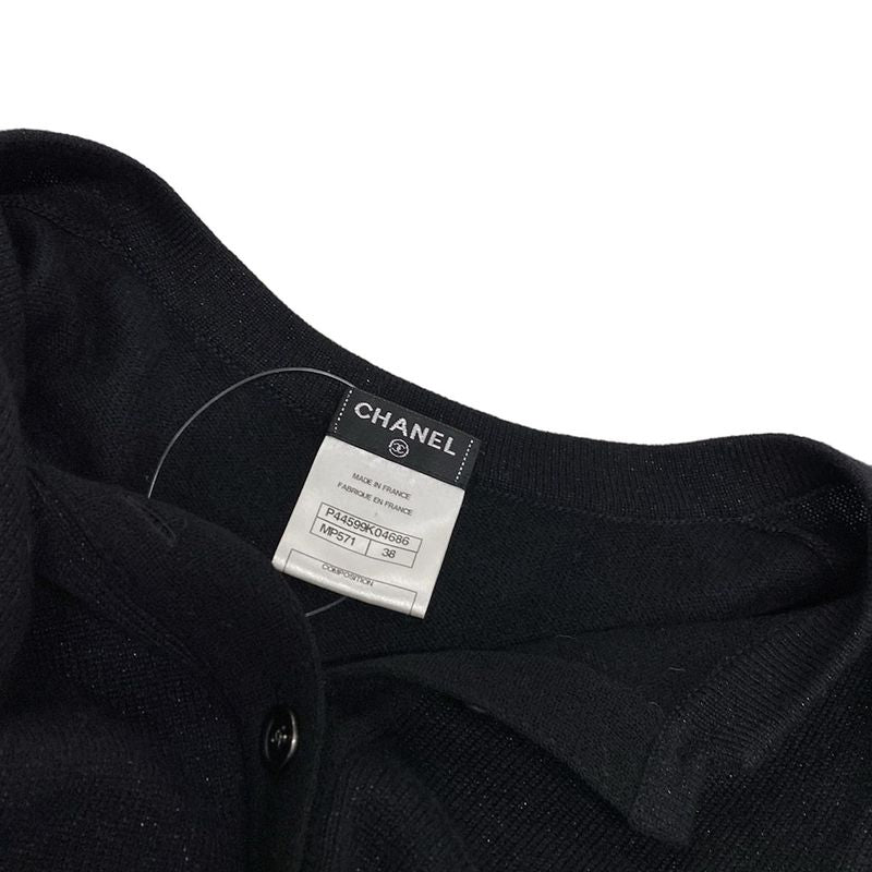 Chanel Dress Size 38 M Women - P44599 Black Long Sleeves Knee Length 2012 Knit