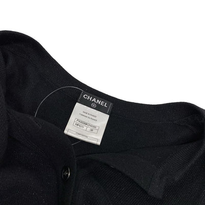 Chanel Dress Size 38 M Women - P44599 Black Long Sleeves Knee Length 2012 Knit