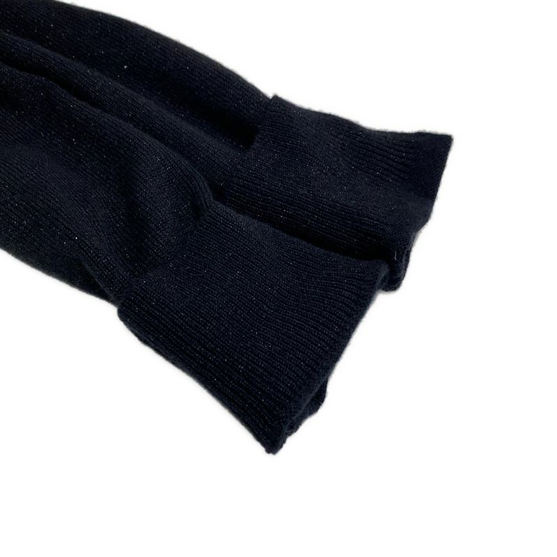 Chanel Dress Size 38 M Women - P44599 Black Long Sleeves Knee Length 2012 Knit