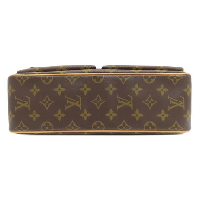 Louis Vuitton M51164 Vivacite MM Shoulder Bag Monogram Canvas Women