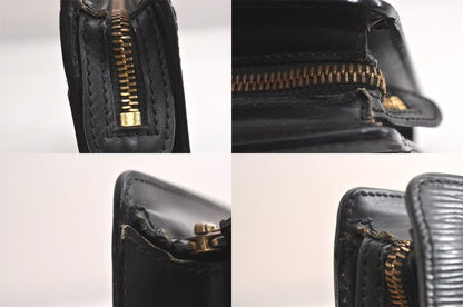 Louis Vuitton Epi Pochette Homme Clutch Handbag Black M52522 LV 4258n