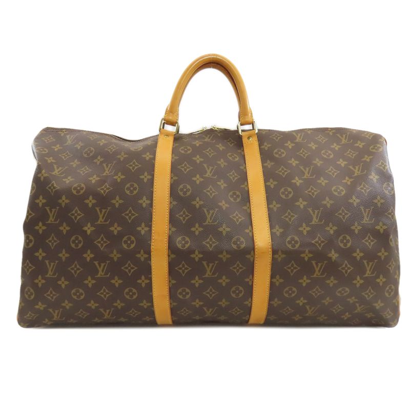 Louis Vuitton M41422 Keepall 60 Shoulder Bag Monogram Canvas Women