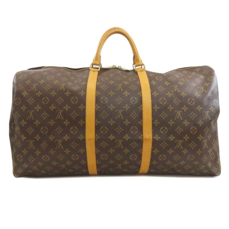 Louis Vuitton M41422 Keepall 60 Shoulder Bag Monogram Canvas Women