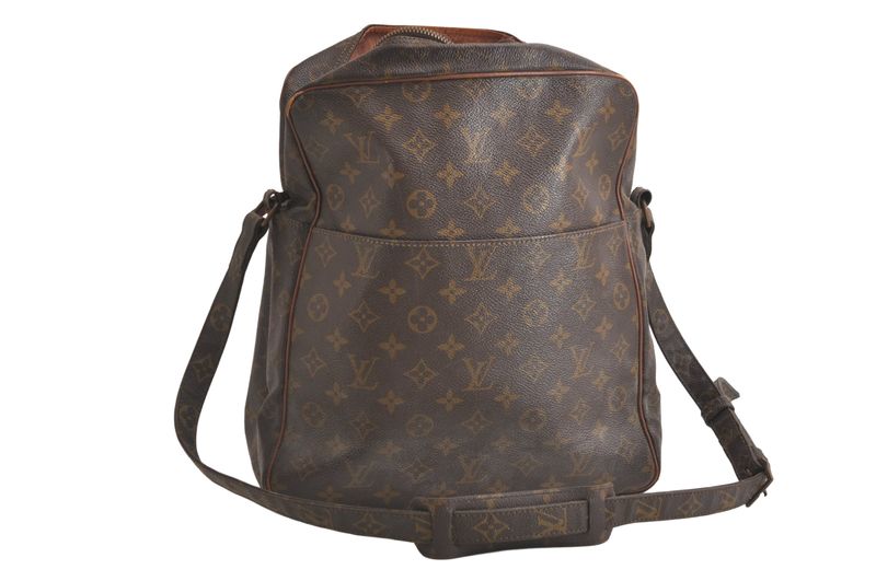 Louis Vuitton Monogram Malso Shoulder Cross Bag Old Shape Junk 4262n
