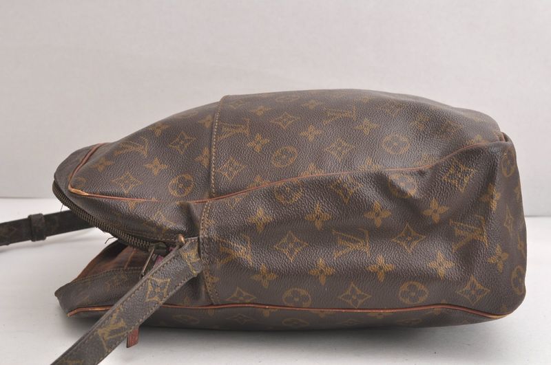 Louis Vuitton Monogram Malso Shoulder Cross Bag Old Shape Junk 4262n