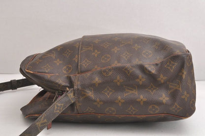 Louis Vuitton Monogram Malso Shoulder Cross Bag Old Shape Junk 4262n