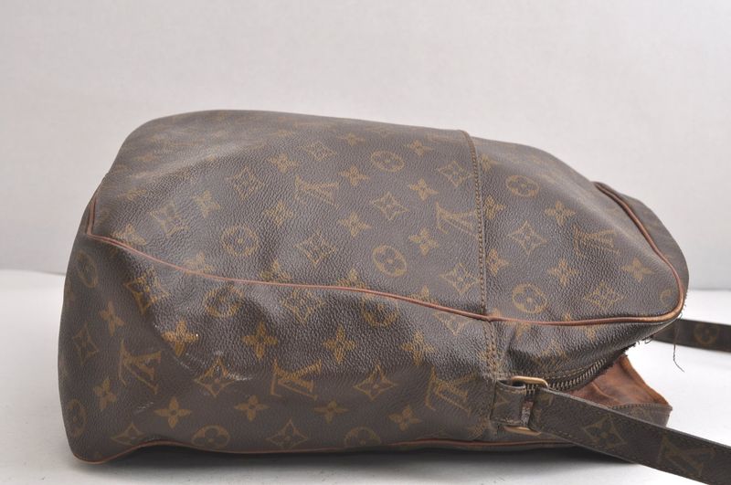 Louis Vuitton Monogram Malso Shoulder Cross Bag Old Shape Junk 4262n