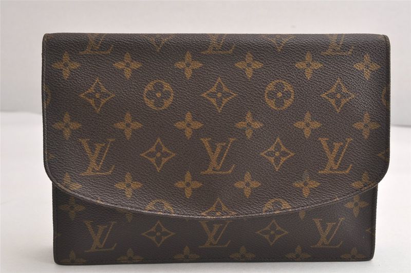 Louis Vuitton Monogram Pochette Mule Clutch Handbag M51940 LV 4263n